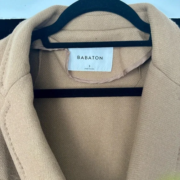 Aritiza Babaton Women's Tan Coat - Picture 4 of 4